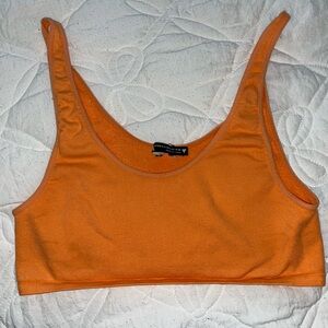 Zara Bright Orange Top